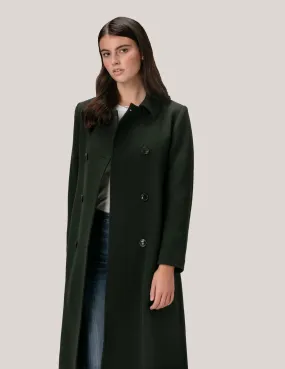 HOLLY Merino Wool Long Double Breasted Coat 2140M/W