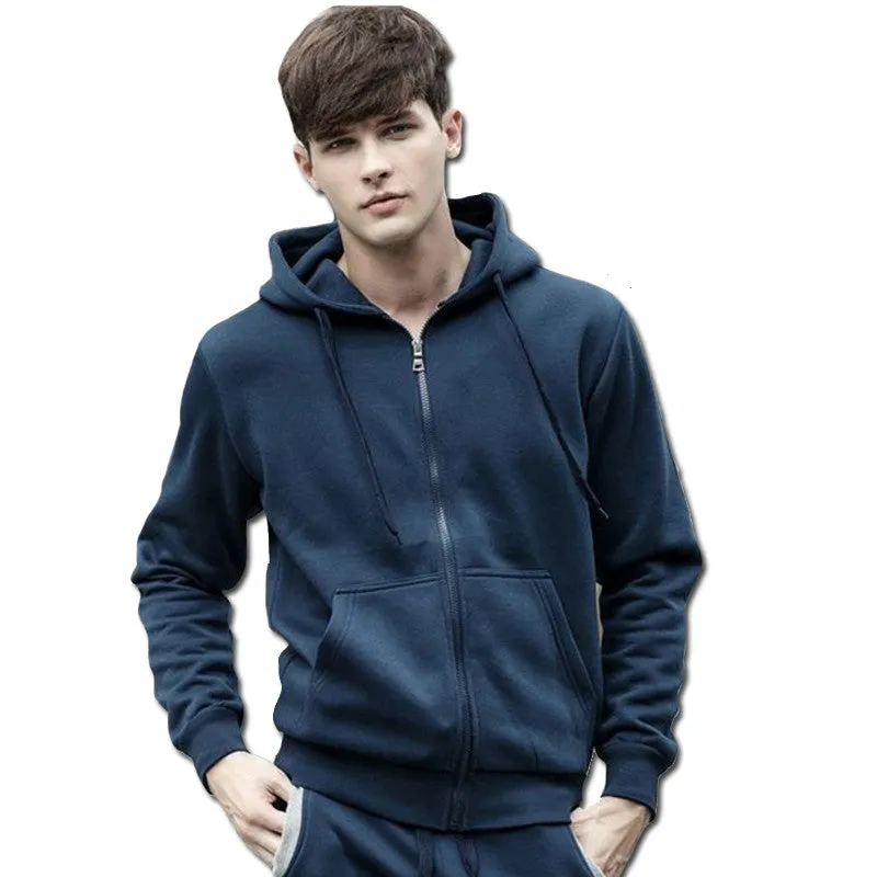 Hooded Jackets Cardigans Hoodies and Sweatshirts Hombre Men's Casual Slim Fit Large Size Sweatshirts Hoodies SM6