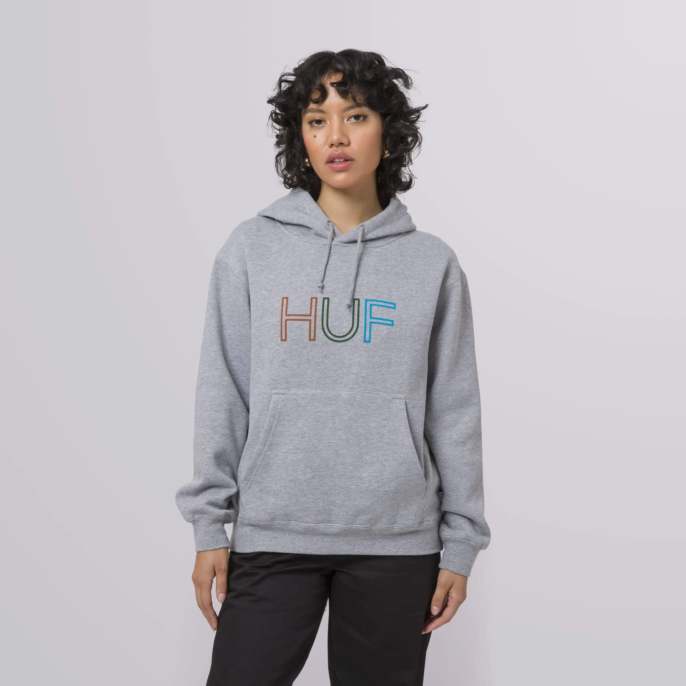 Huf HD Logo Pullover Hoodie