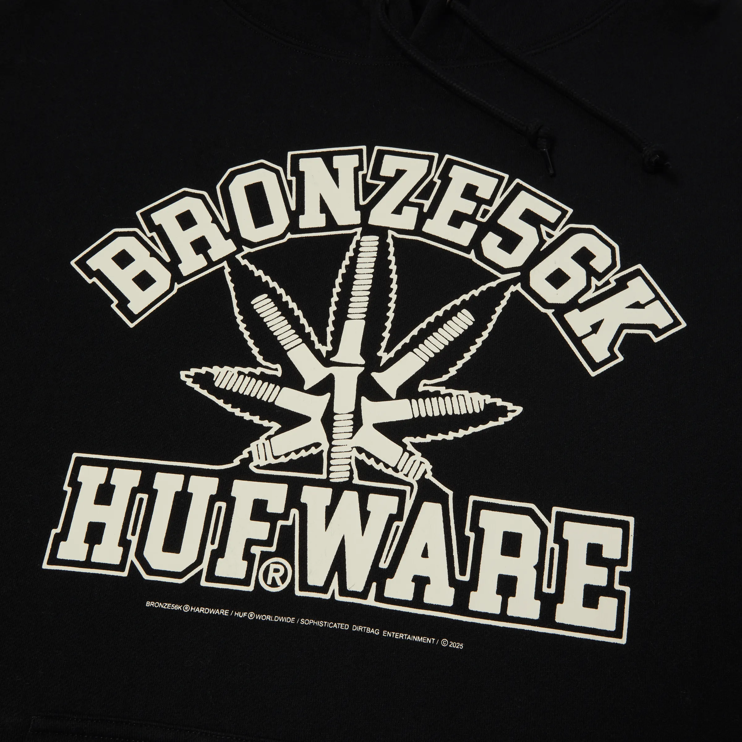 HUF x Bronze56K Plantware Pullover Hoodie