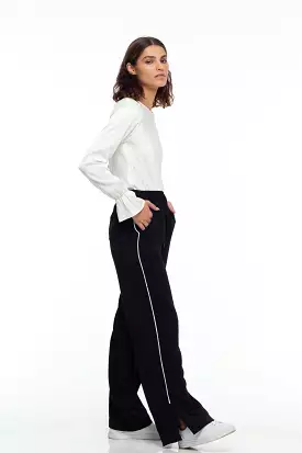 Hypnotic Pant - Black with White Stripe