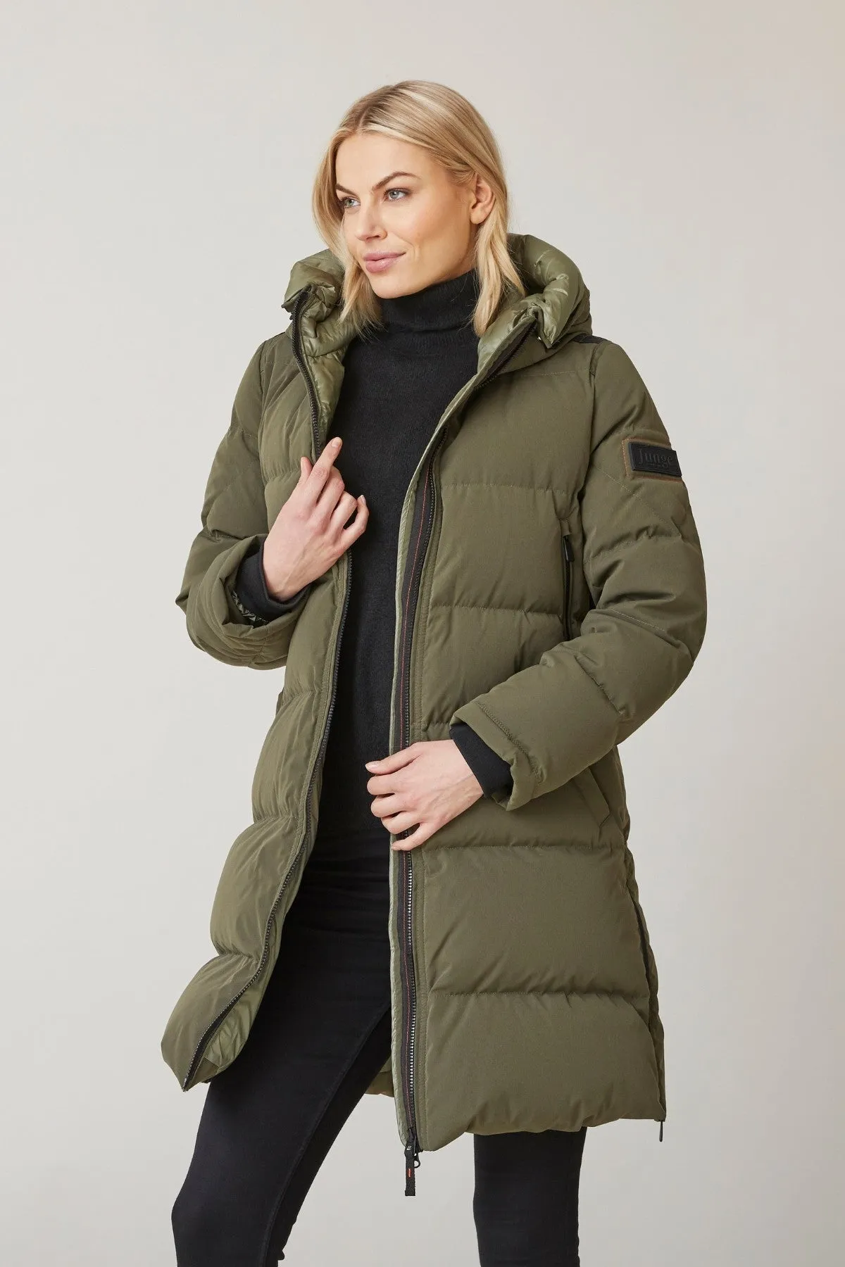 IRENE Mid-Length Down Coat 2253