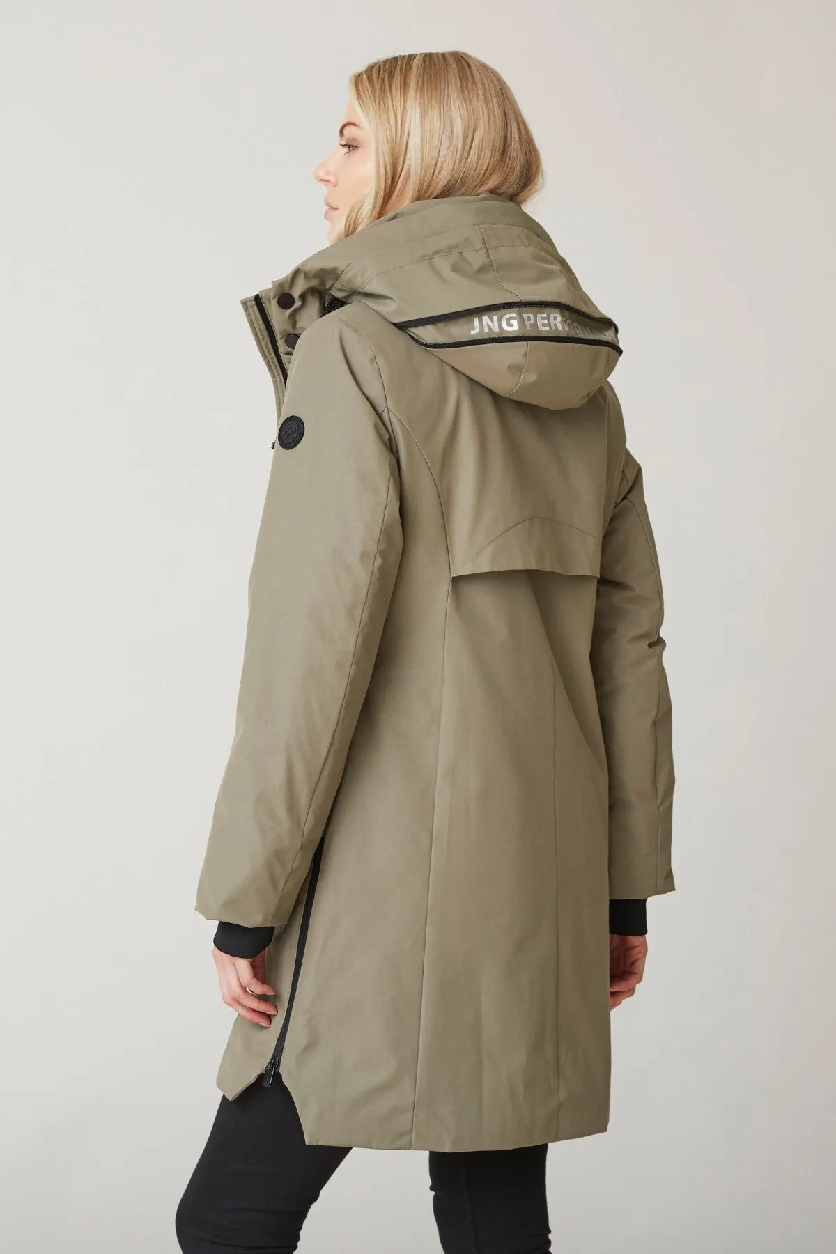 ISOLDE Waterproof Coat with Detachable Hood 2223