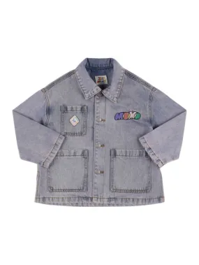 Jellymallow   Embroidered denim jacket 