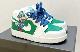 Jordan 1 x Luigi