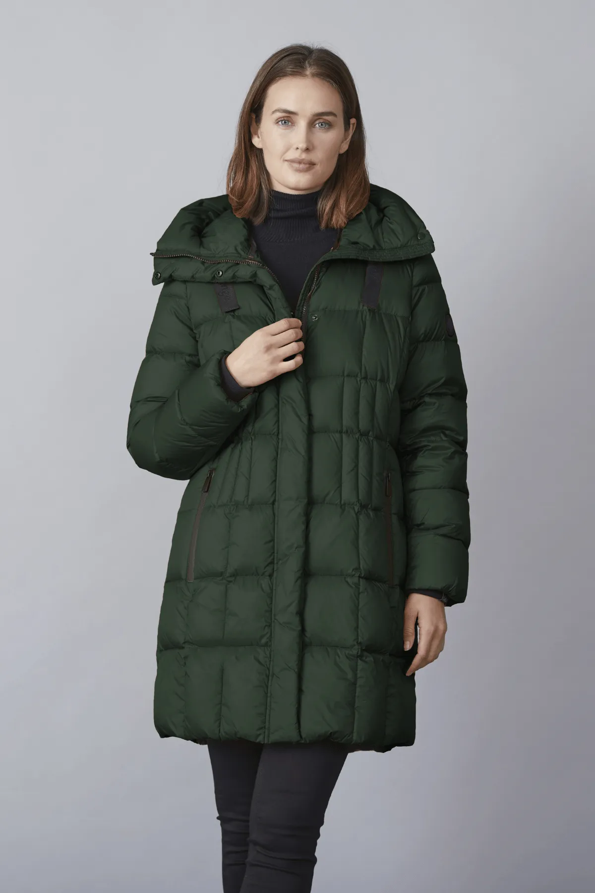 Kimmie Down Coat with Wide Hood 2642