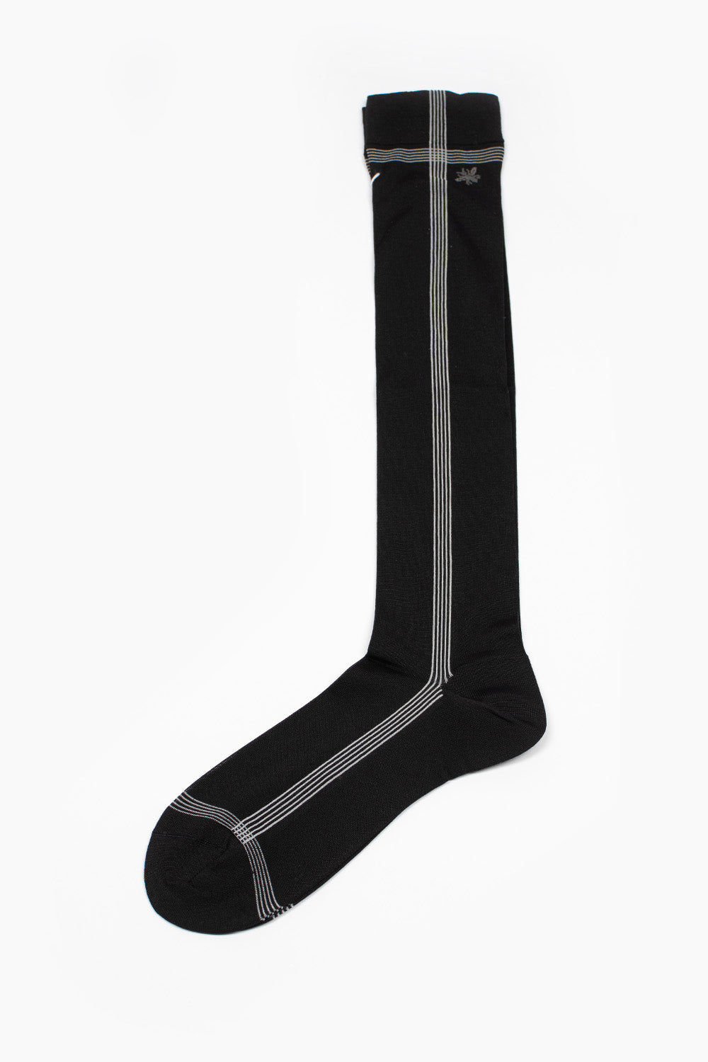 KT-142LHS Side Line Socks Black