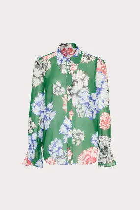 Lacey Petals In Bloom Blouse