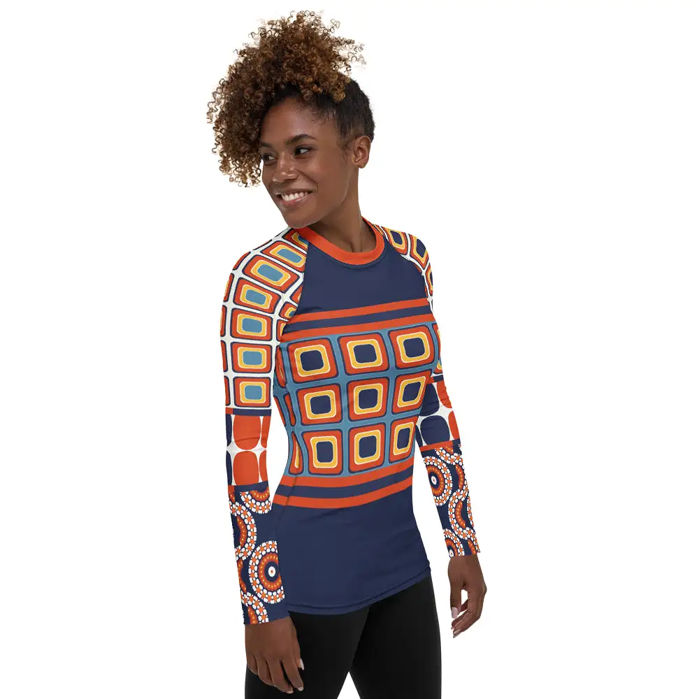 Le Cadeau Fashion Rashguard Top