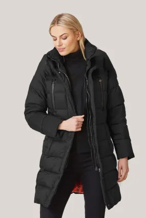 MADDY Down Coat with Removable Hood (No Fur) 2356