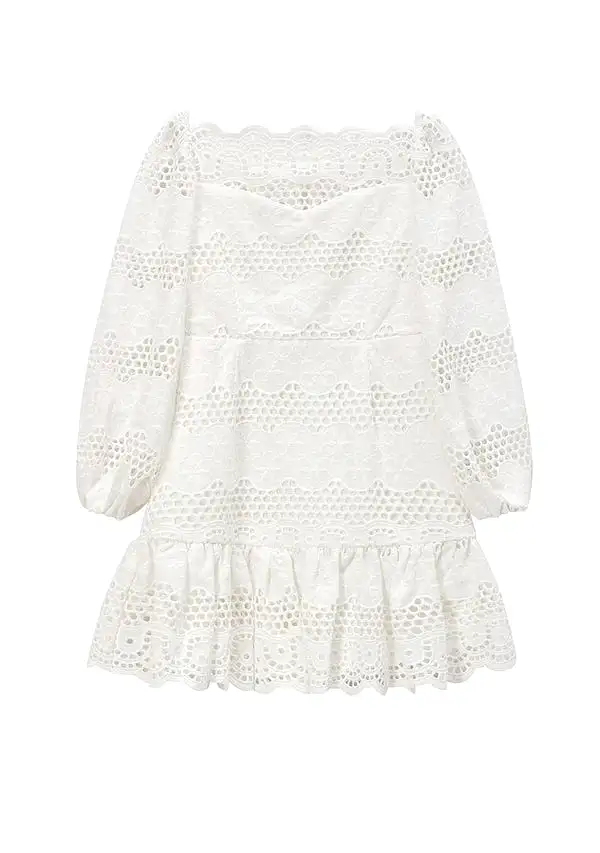 Marlo Kids Ruby Dress (Ivory)