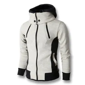 Men Hooded Jackets Sportswear Sweatshirts Hoodies Zipper Men's Casual Slim Fit Hoodies Hip Pop Tracksuits Casual SM6