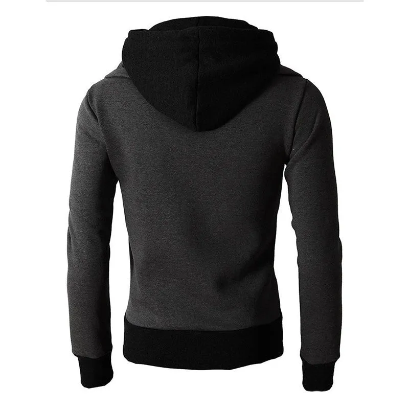 Men Hooded Jackets Sportswear Sweatshirts Hoodies Zipper Men's Casual Slim Fit Hoodies Hip Pop Tracksuits Casual SM6