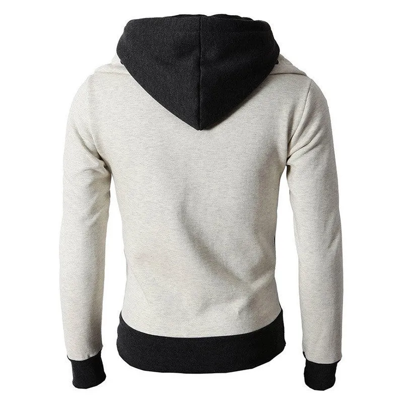 Men Hooded Jackets Sportswear Sweatshirts Hoodies Zipper Men's Casual Slim Fit Hoodies Hip Pop Tracksuits Casual SM6