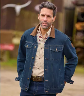 Men's Blue Denim Jacket