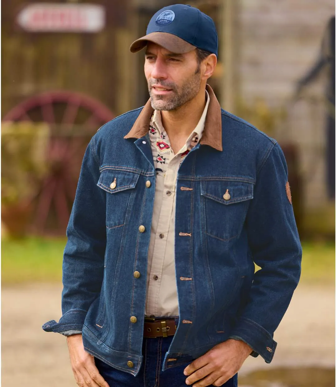 Men's Blue Denim Jacket