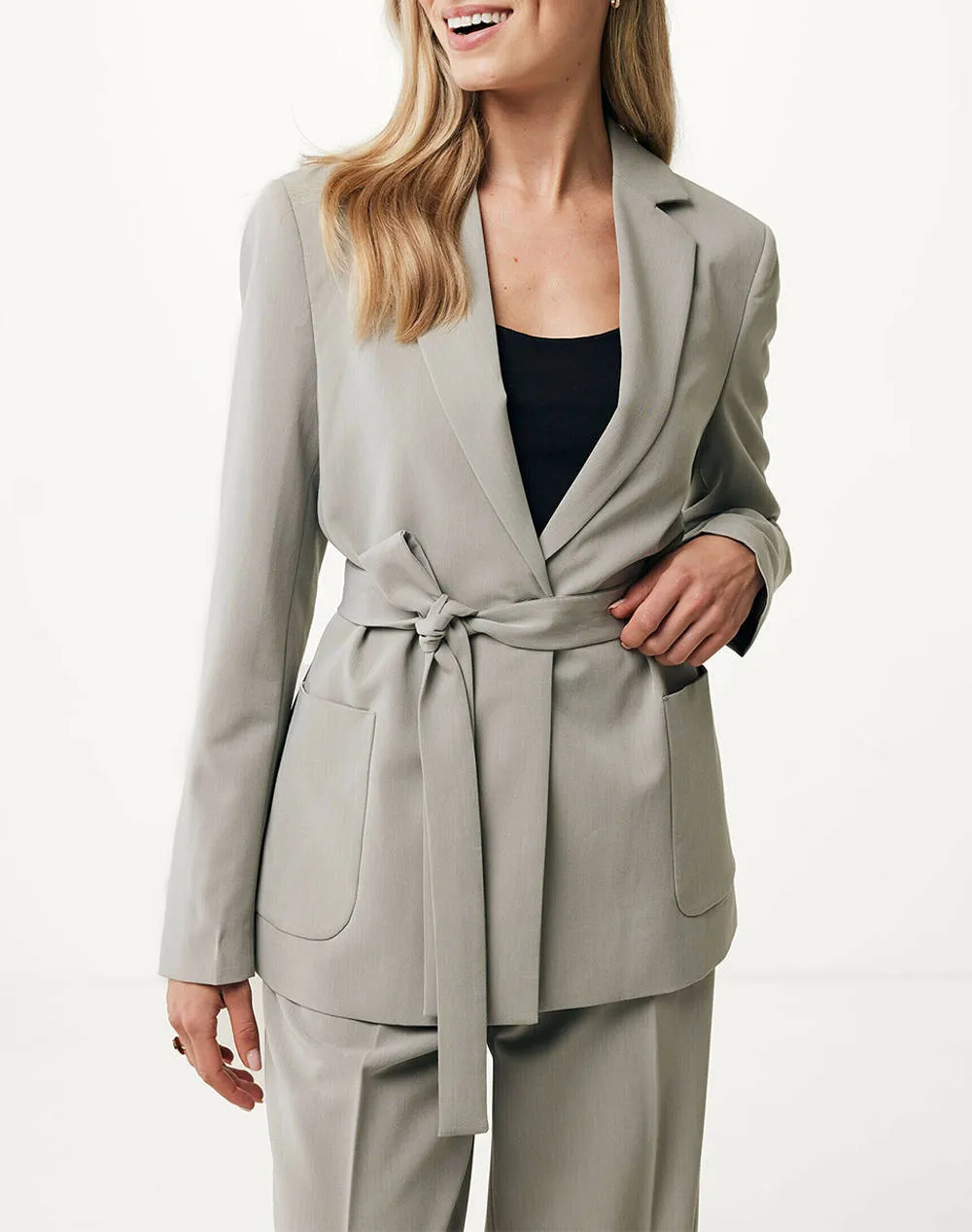 MEXX Single breasted blazer with belt