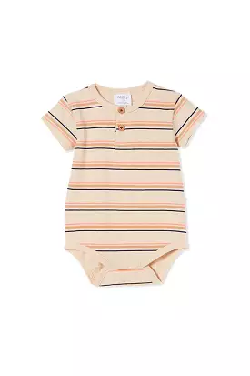 Milky Natural Stripe Bubbysuit