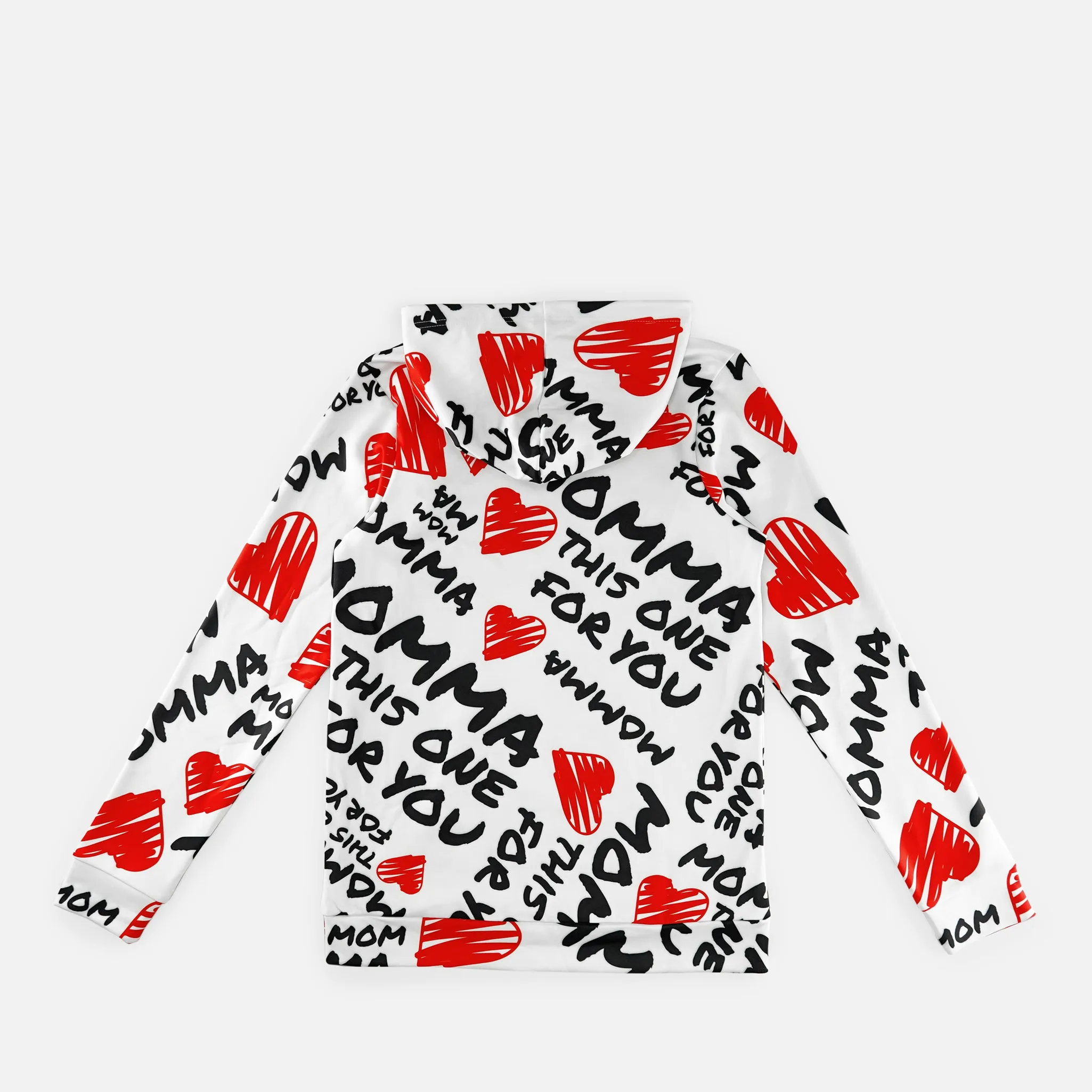 Momma Pattern Hoodie