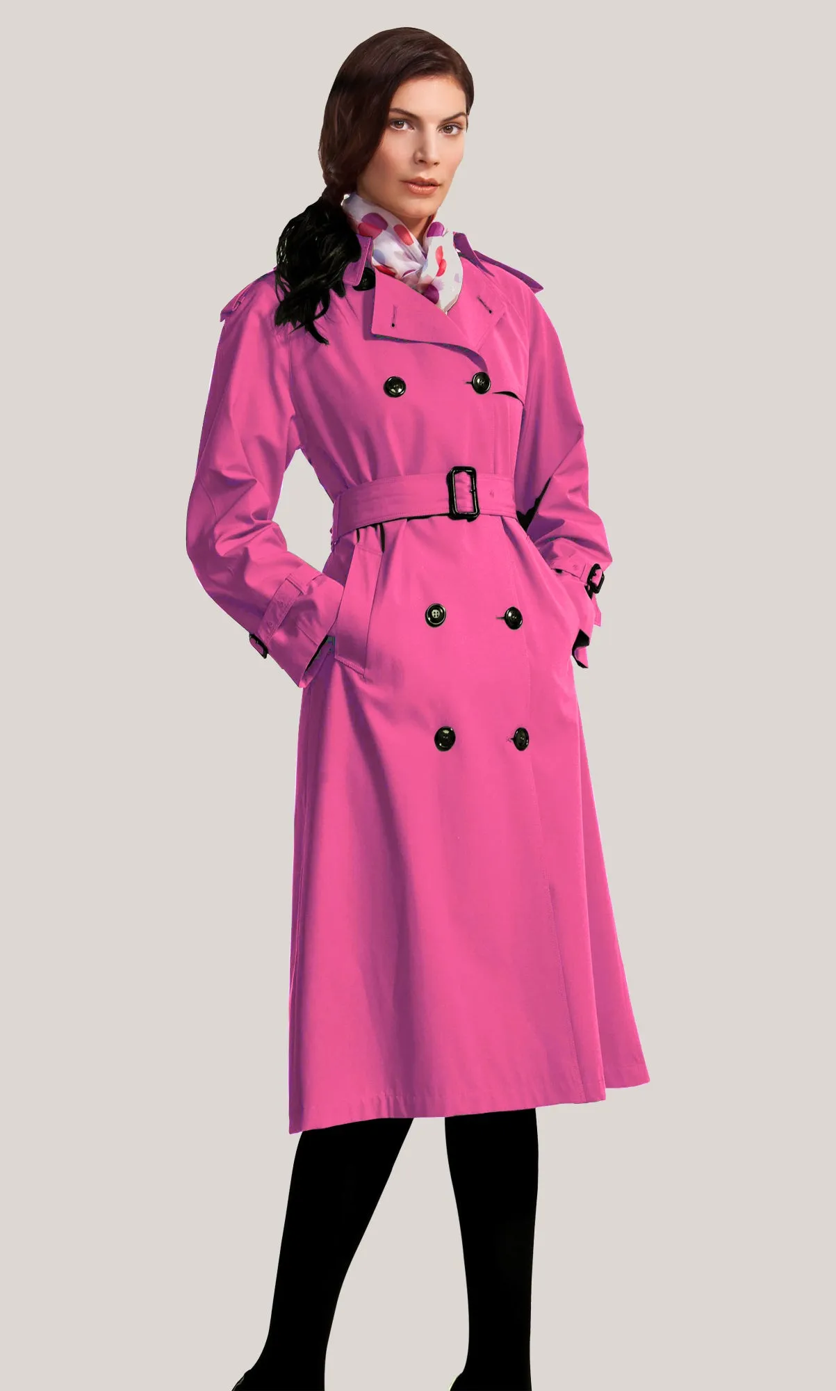 MONICA Classic Water Repellent Trench Coat