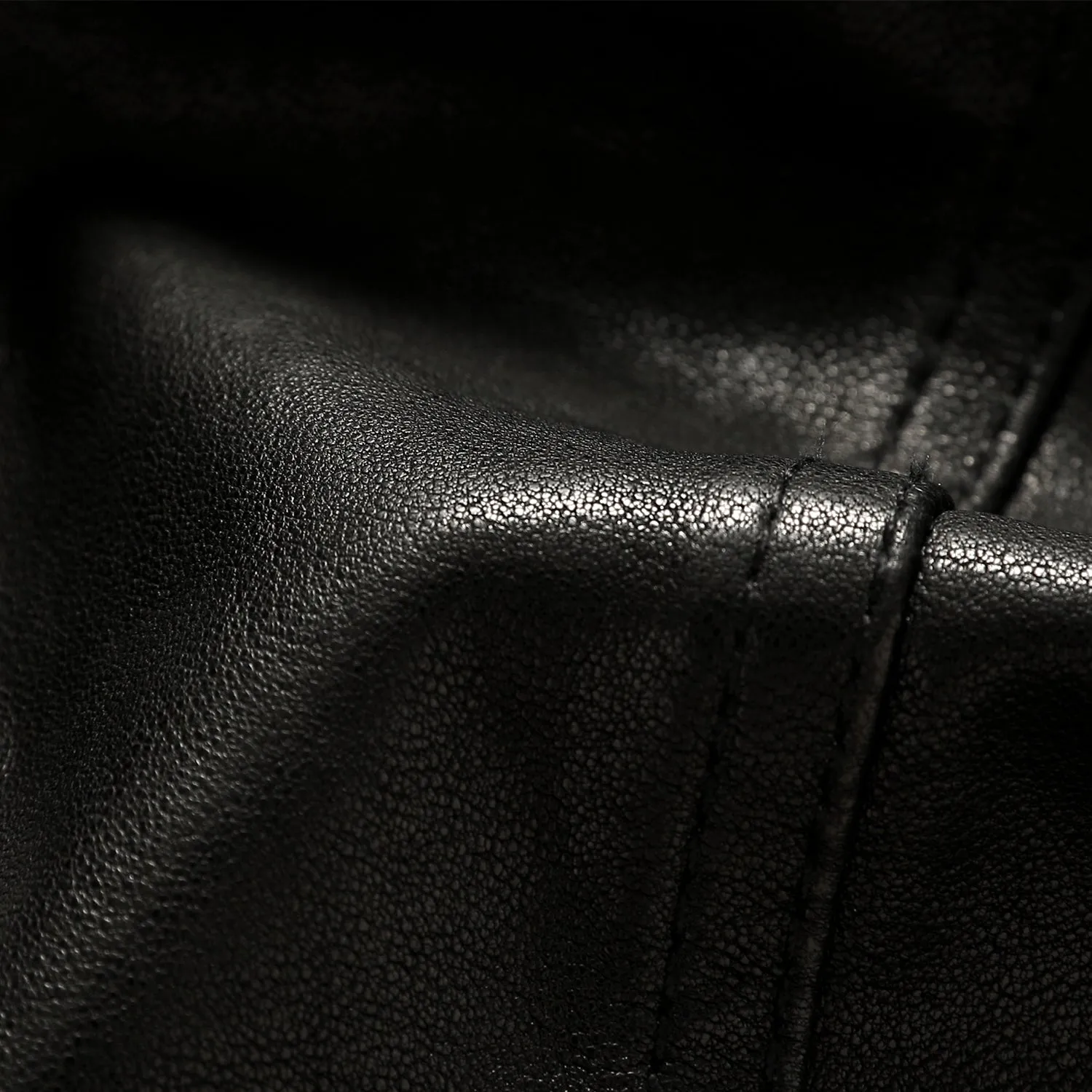 Motorcycle Jacket – Blacky Hoodie Lambskin Leather Jacket