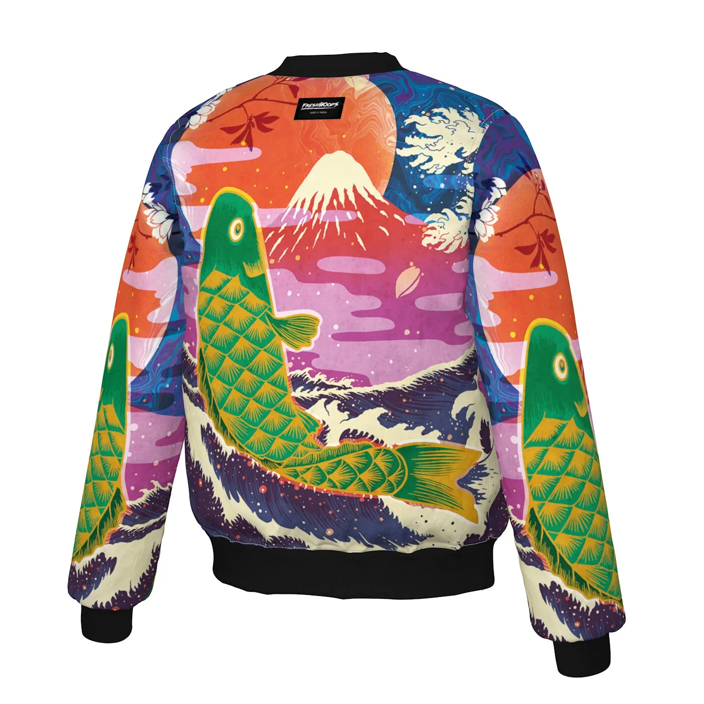 Mystic Koi Bomber Jacket