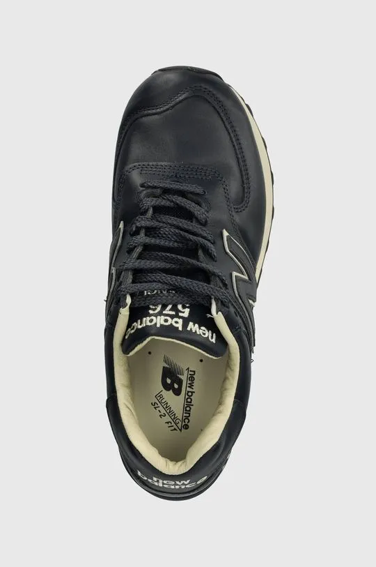 New Balance leather sneakers Made in UK navy blue color OU576LNN