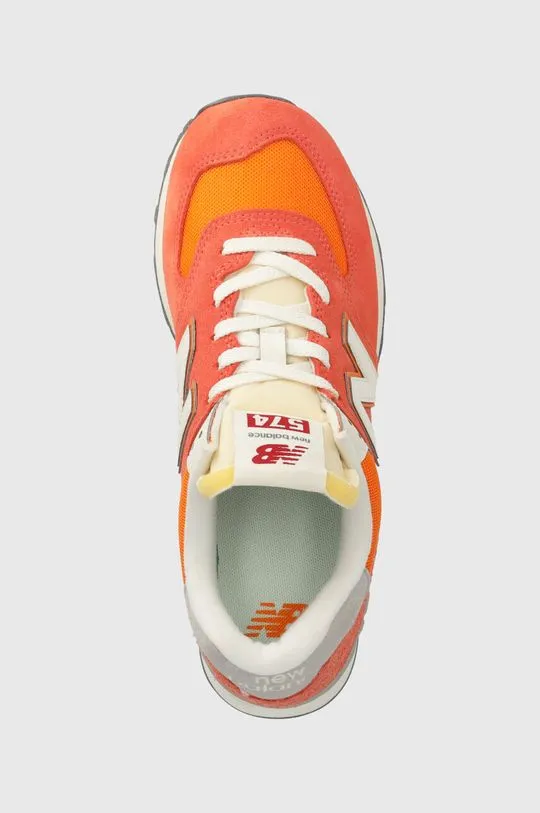 New Balance sneakers 574 orange color U574RCB