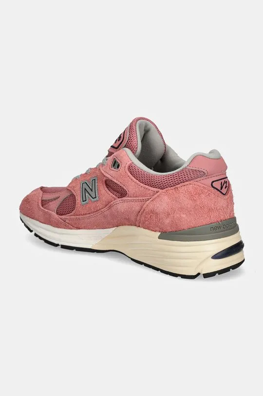 New Balance sneakers 991v2 Brandied Apricot orange color U991PK2