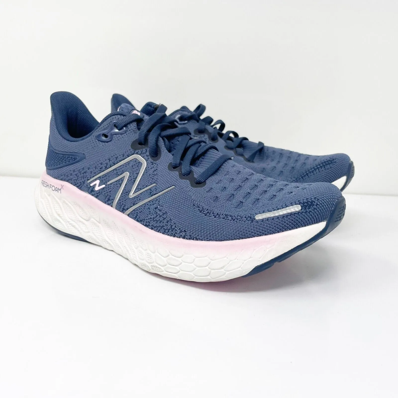 New Balance Womens FF X 1080 V12 W108012Q Blue Running Shoes Sneakers Size 8 B