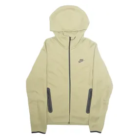 NIKE Mens Green Hoodie Full Zip S