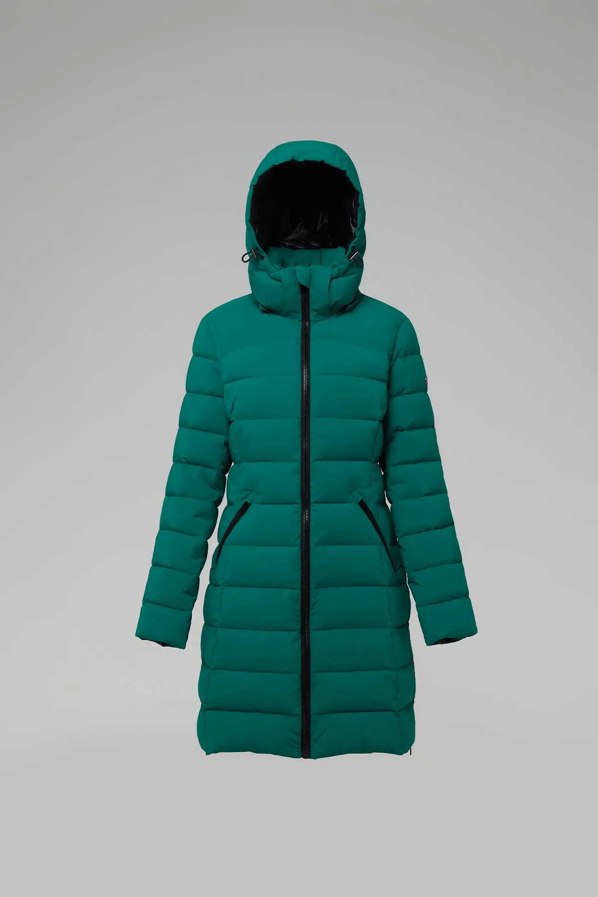 Packable Lightweight Puffer Coat with Hood