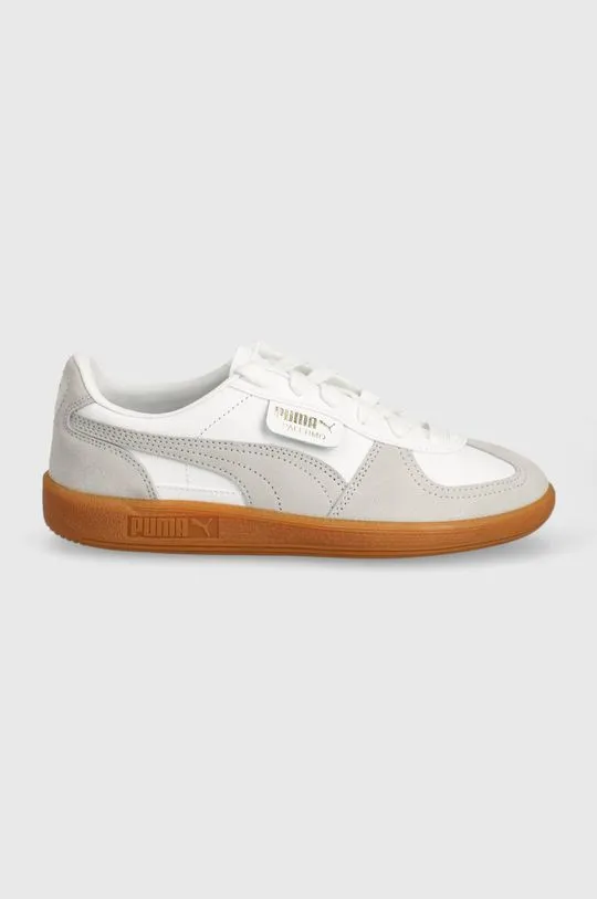 Puma leather sneakers Palermo white color 396464