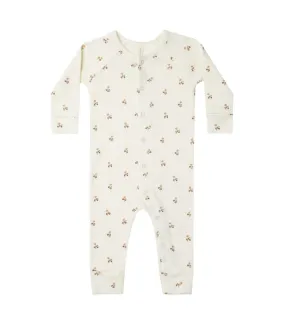 Quincy Mae pointelle long john | rose fleur