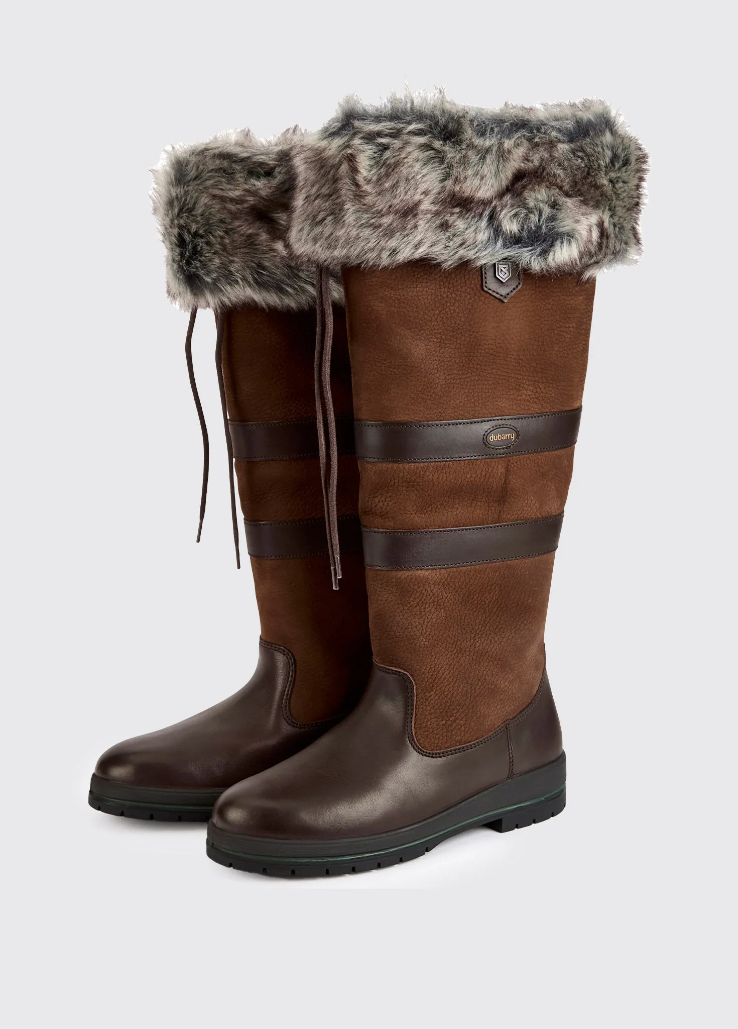 Raftery Ladies Faux Fur Boot Liners - Sable