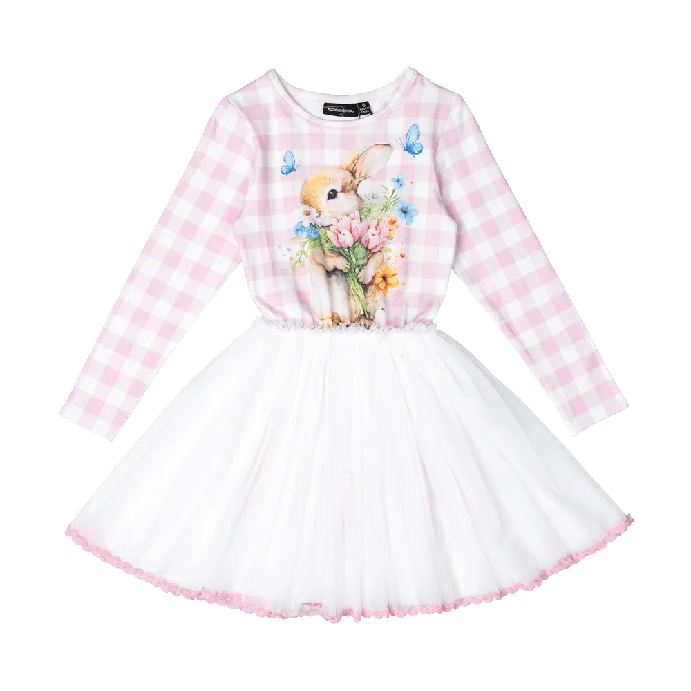 Rock Your Baby Bunny Bouquet Circus Dress