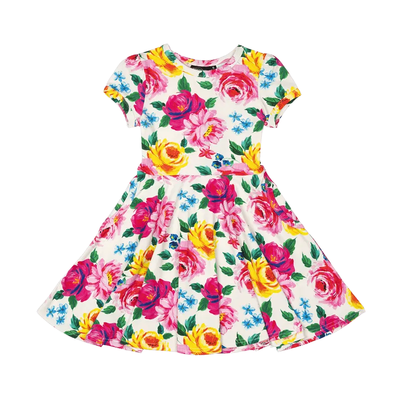 Rock Your Baby Chintz Waisted Dress