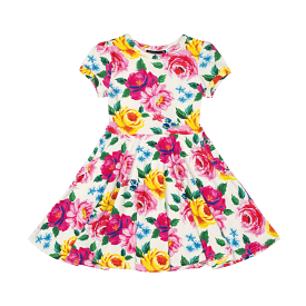 Rock Your Baby Chintz Waisted Dress