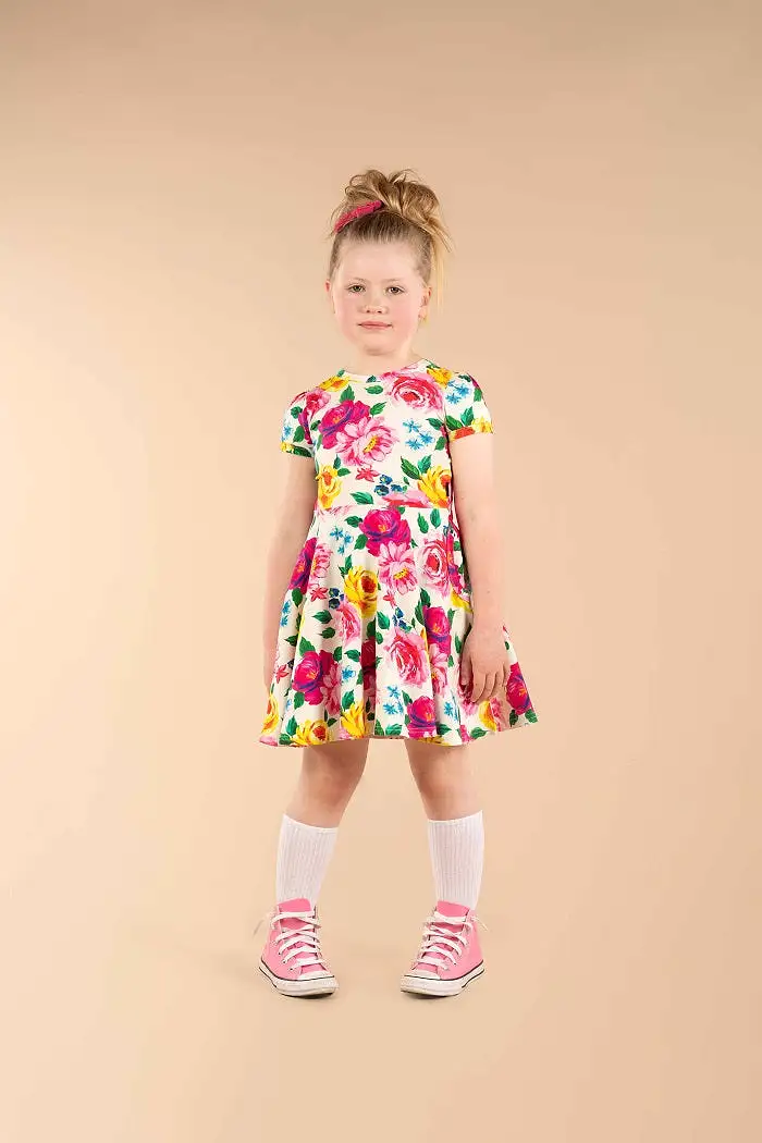 Rock Your Baby Chintz Waisted Dress