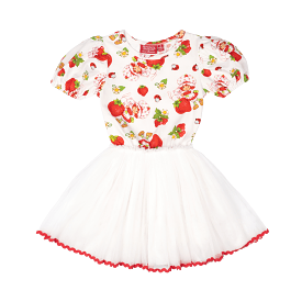 Rock Your Baby Strawberries Forever Circus Dress