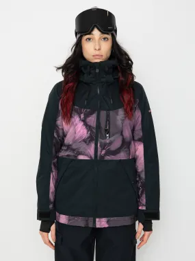 Roxy Presence Parka Snowboard jacket Wmn (true black pansy pansy)