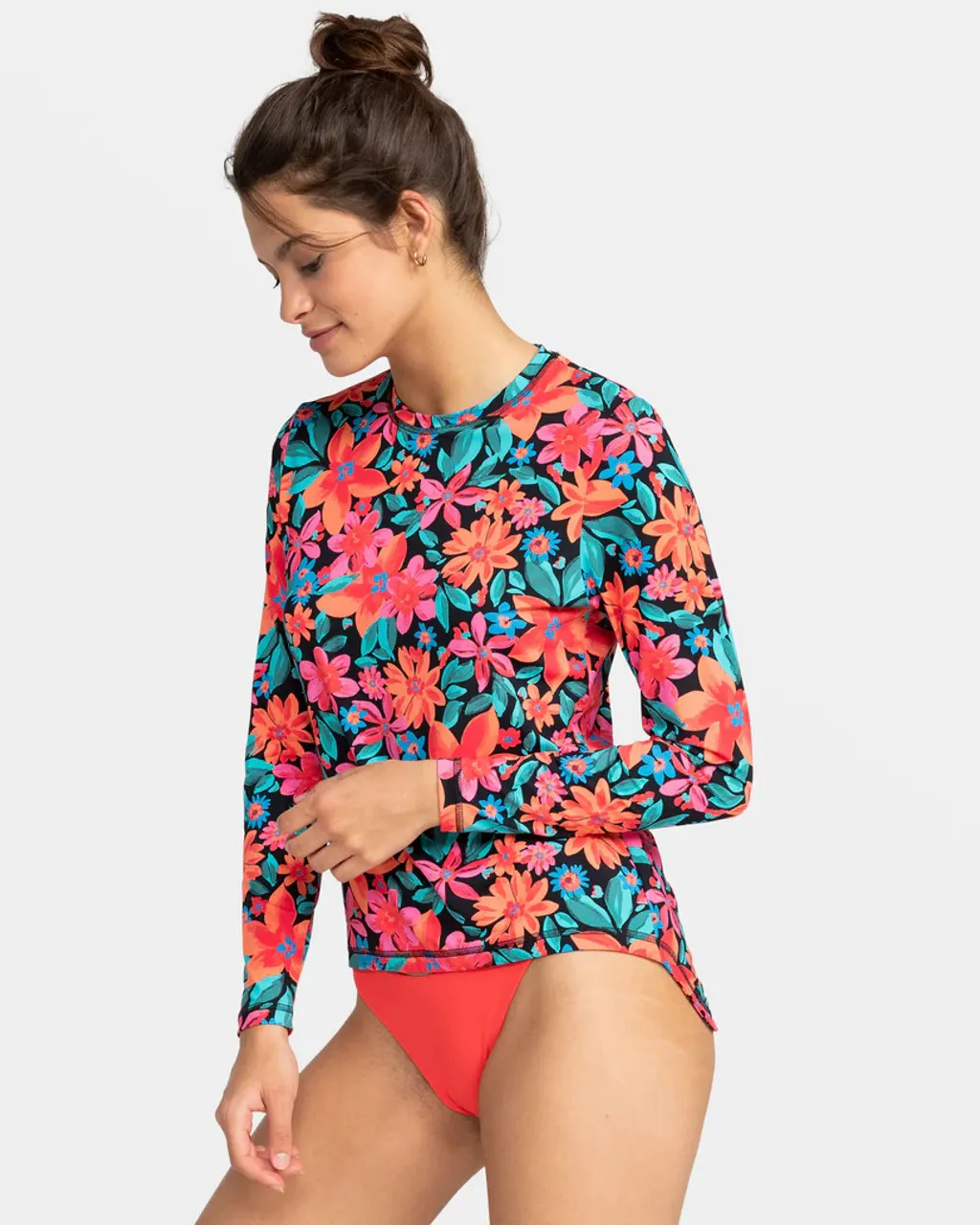 ROXY SEA SKIPPIN LONG SLEEVE RASHGUARD