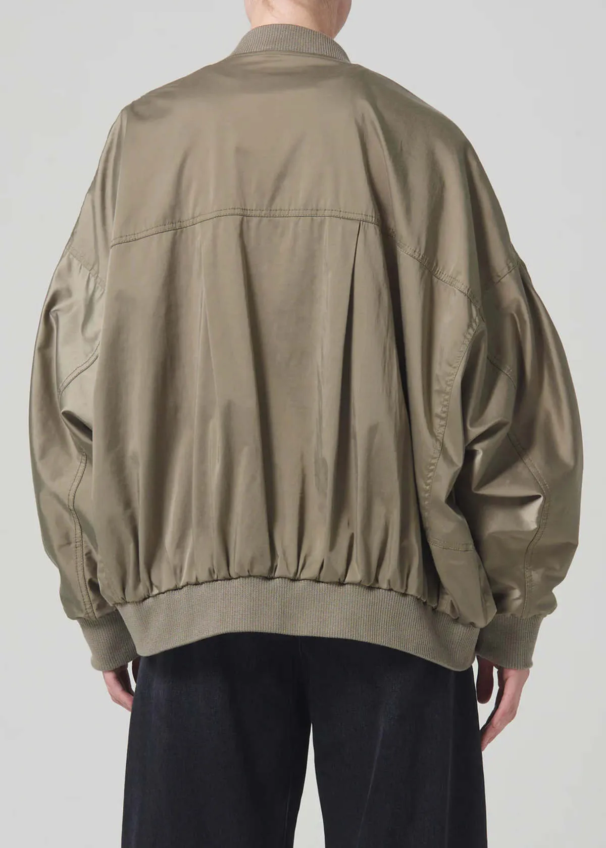 Sasha Bomber Jacket - Olivine