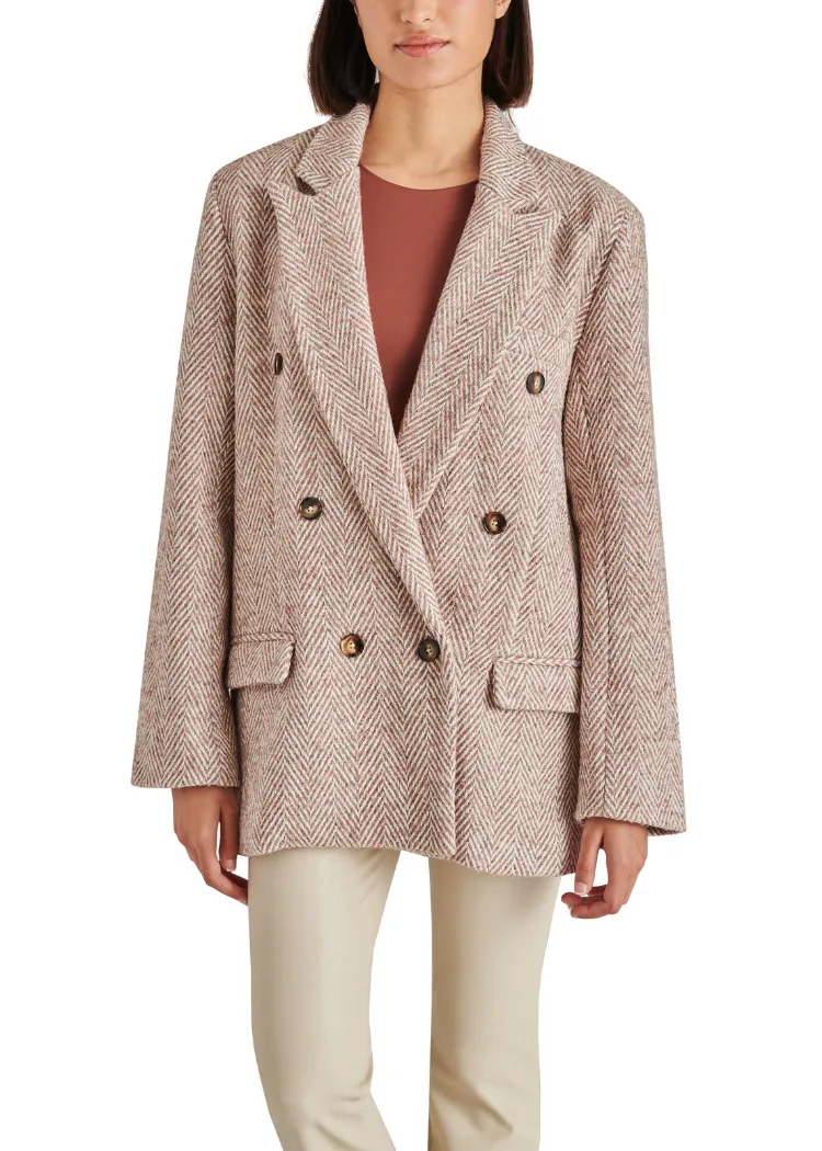 Steve Madden Darcie Double Breasted Blazer