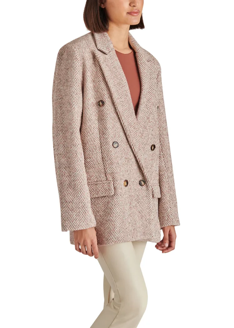 Steve Madden Darcie Double Breasted Blazer