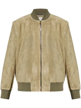 SUEDE BOMBER JACKET