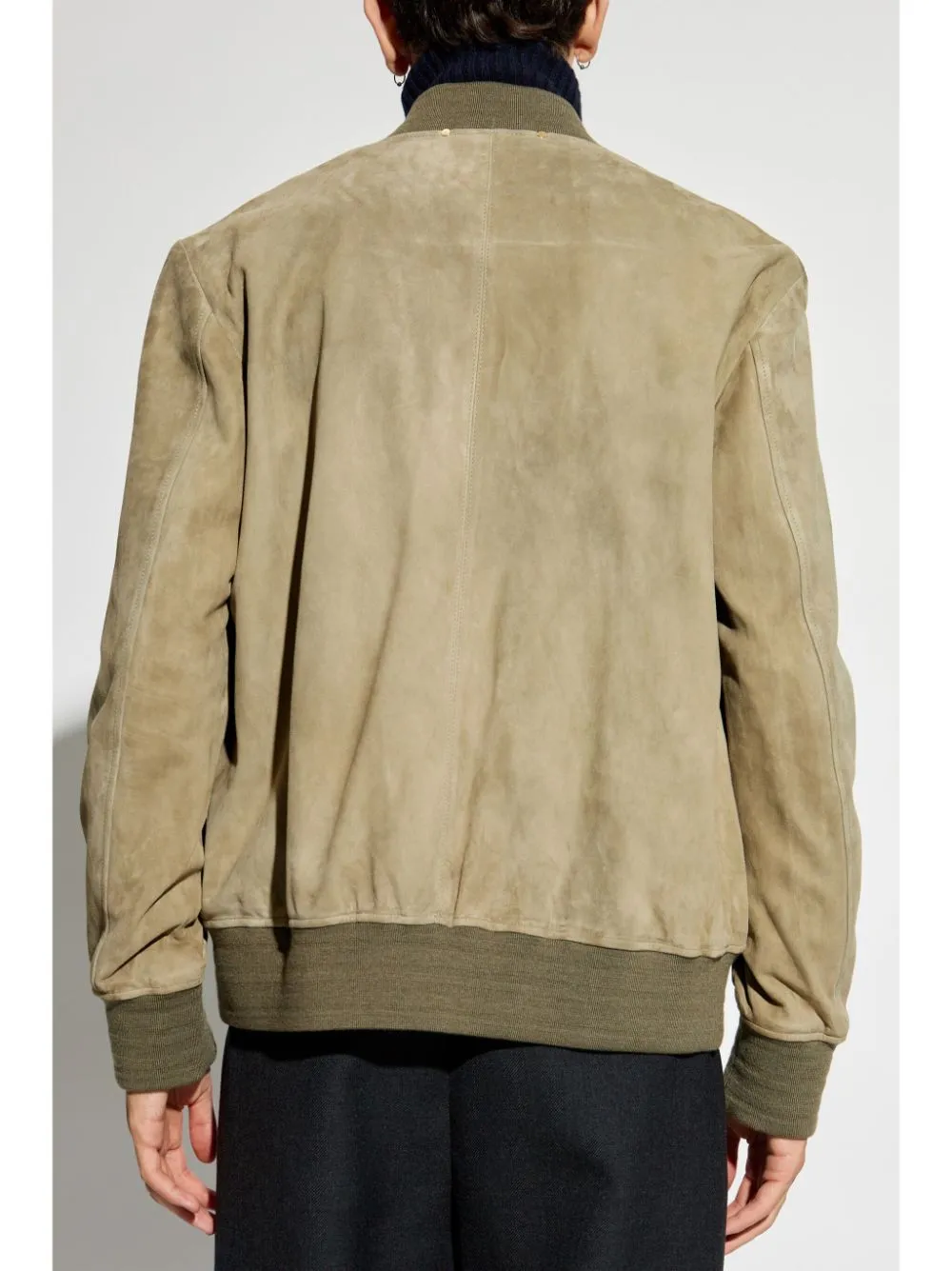 SUEDE BOMBER JACKET