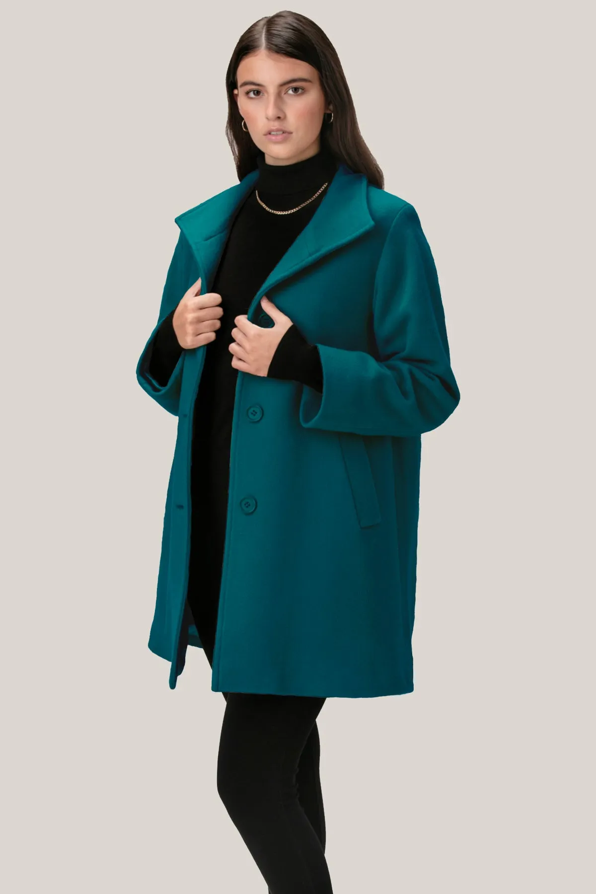 TAYLOR Wool & Cashmere Coat 3957