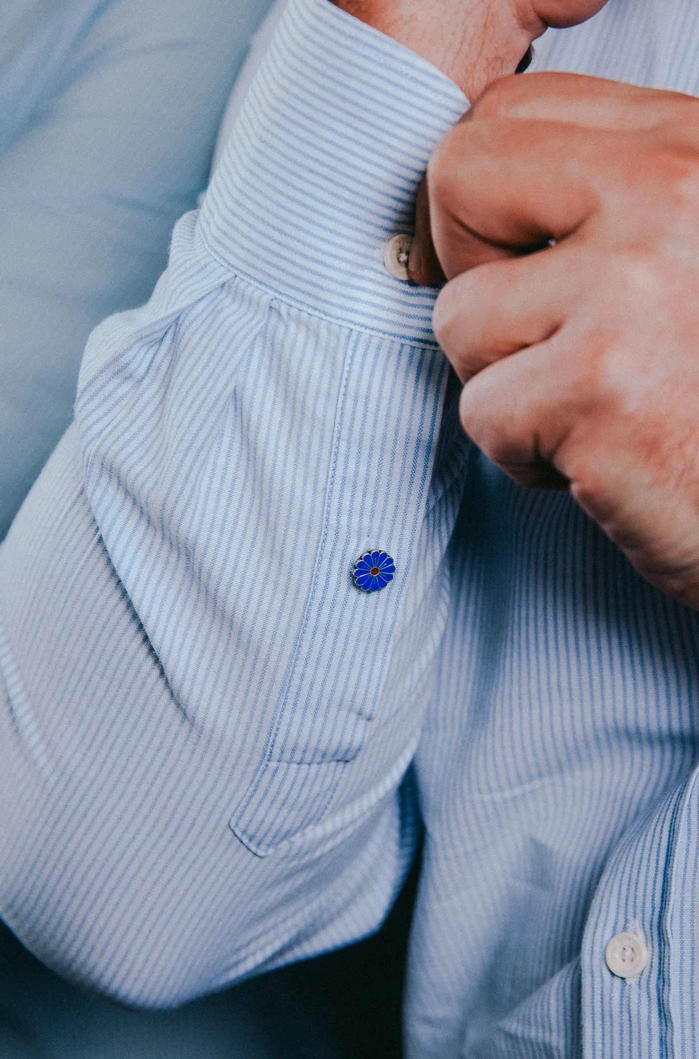 The Club Striped Indigo Shirt