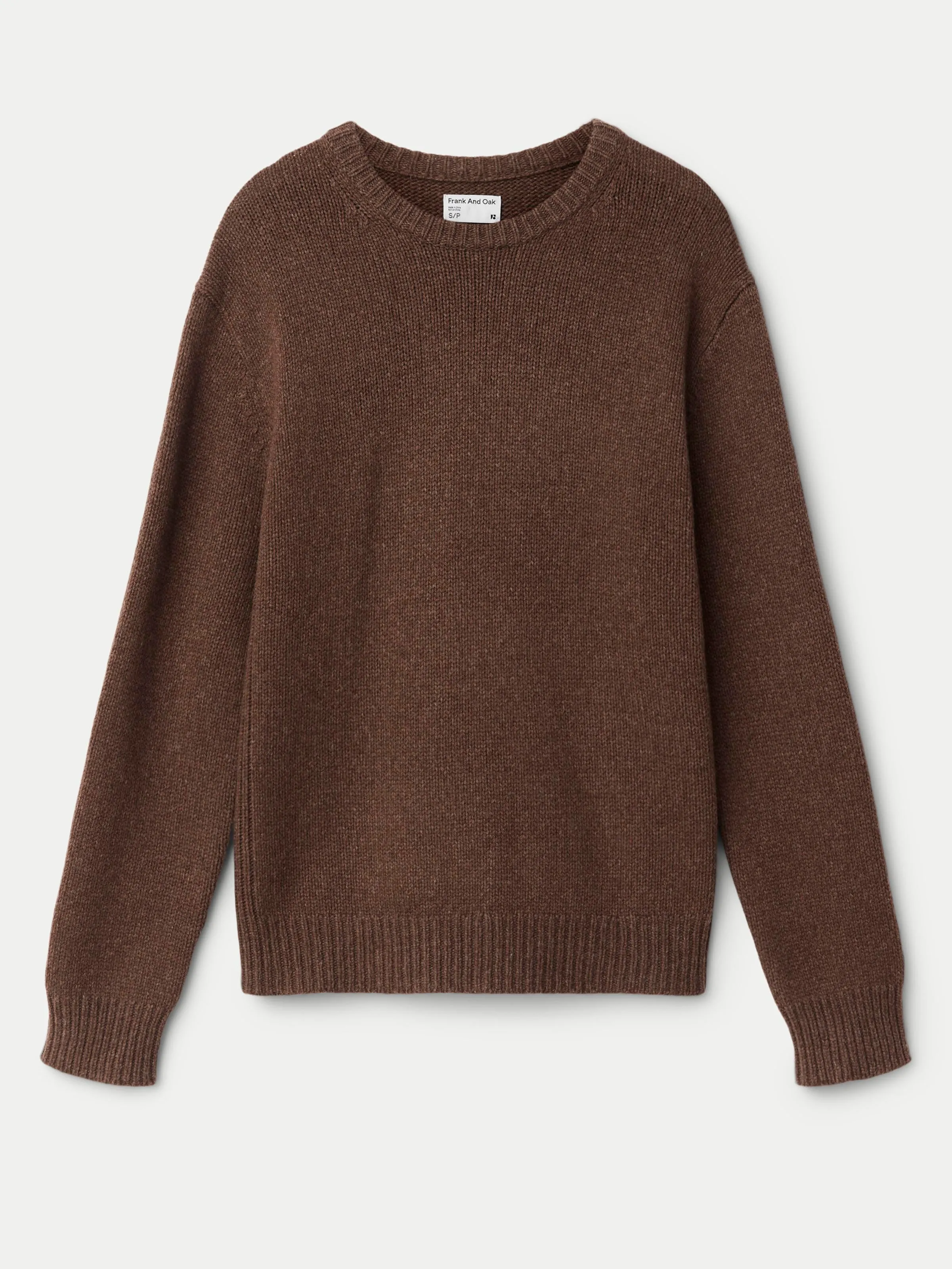 The Lambswool Sweater in Brown